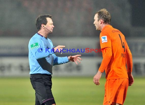 2. Bundesliga SV Sandhausen - FC Erzgebirge Aue im Hardtwaldstadion (© Kraichgausport / Loerz)